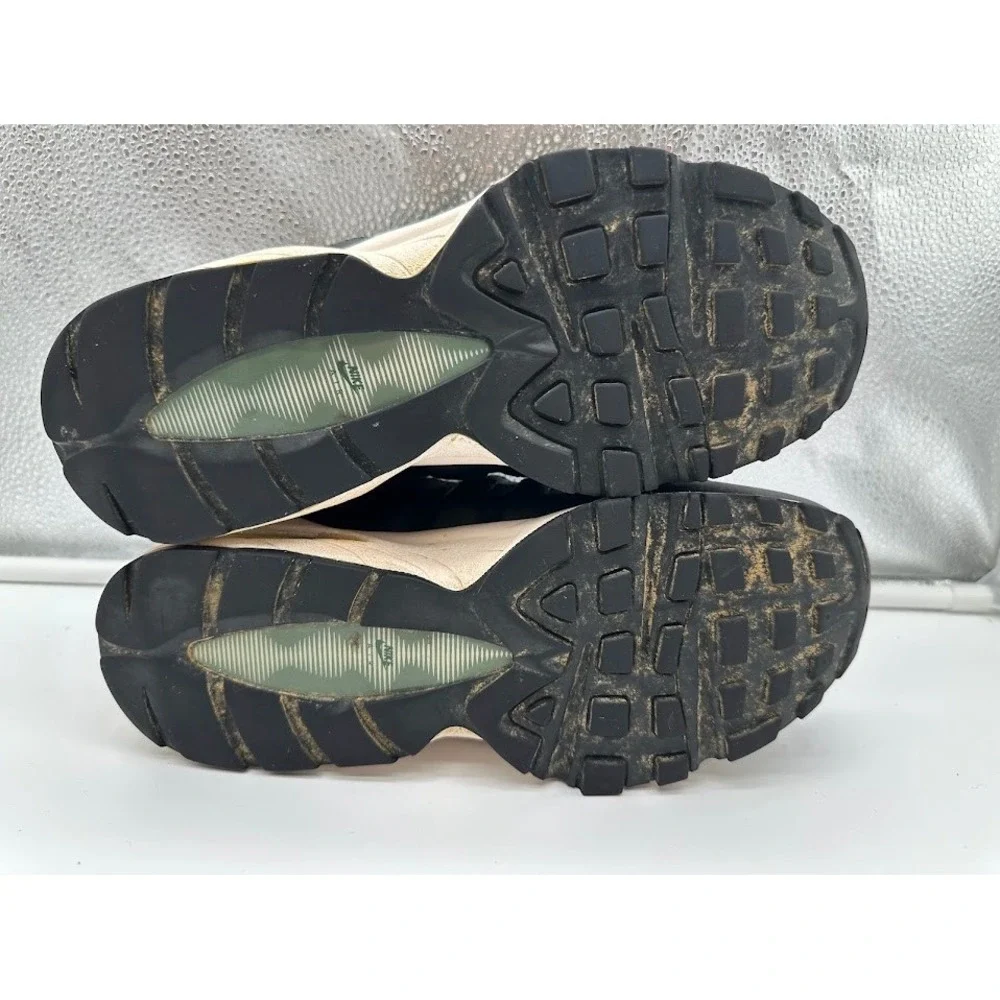 Nike Air Max 95 Black Forest Green Mens Running Shoes Sneakers DQ9001-001
